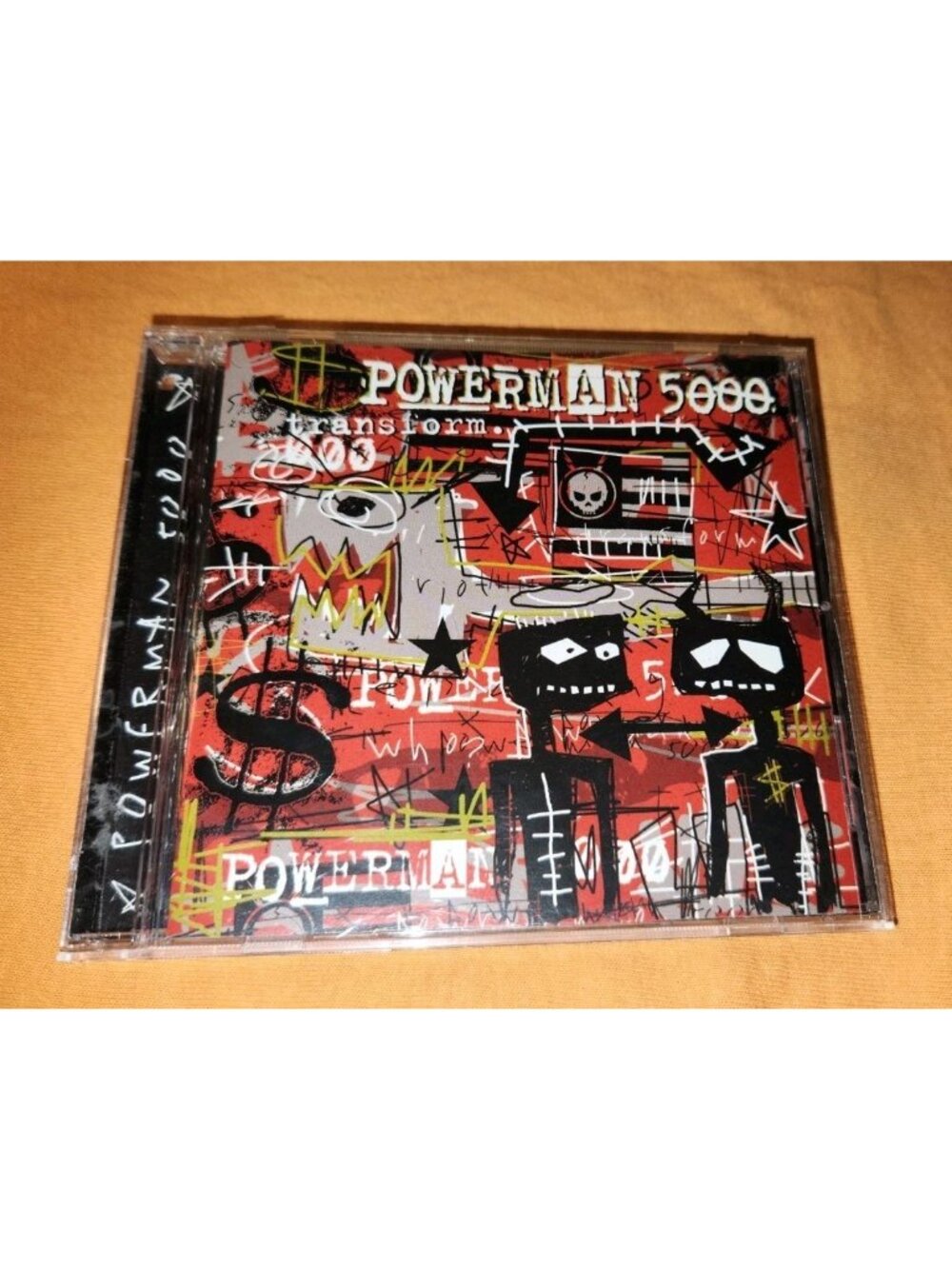 POWERMAN 5000 cd TRANSFORM 2003 DreamWorks Enhanced Industrial Metal